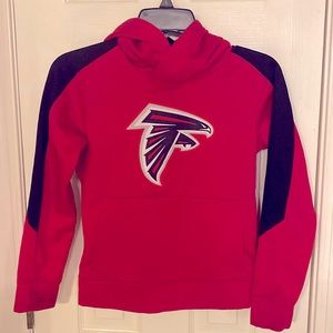 Team Apparel Red and Black Kids Hoodie